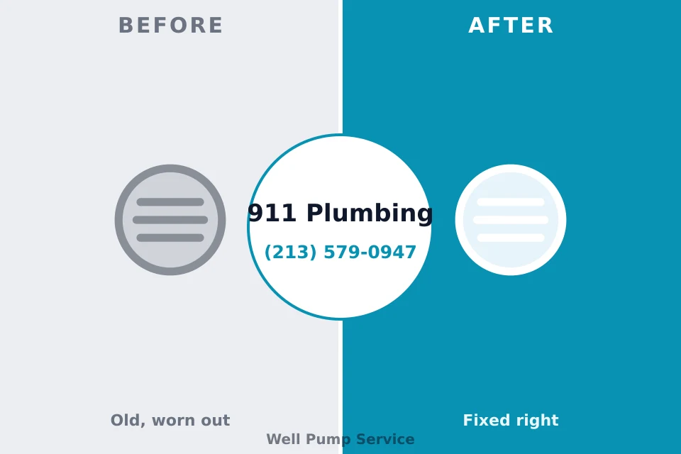 Before and after: plumbing repair Concord, MI